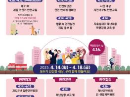 함께 지키는 안전 '세종시민 안전주간' 운영 기사 이미지
